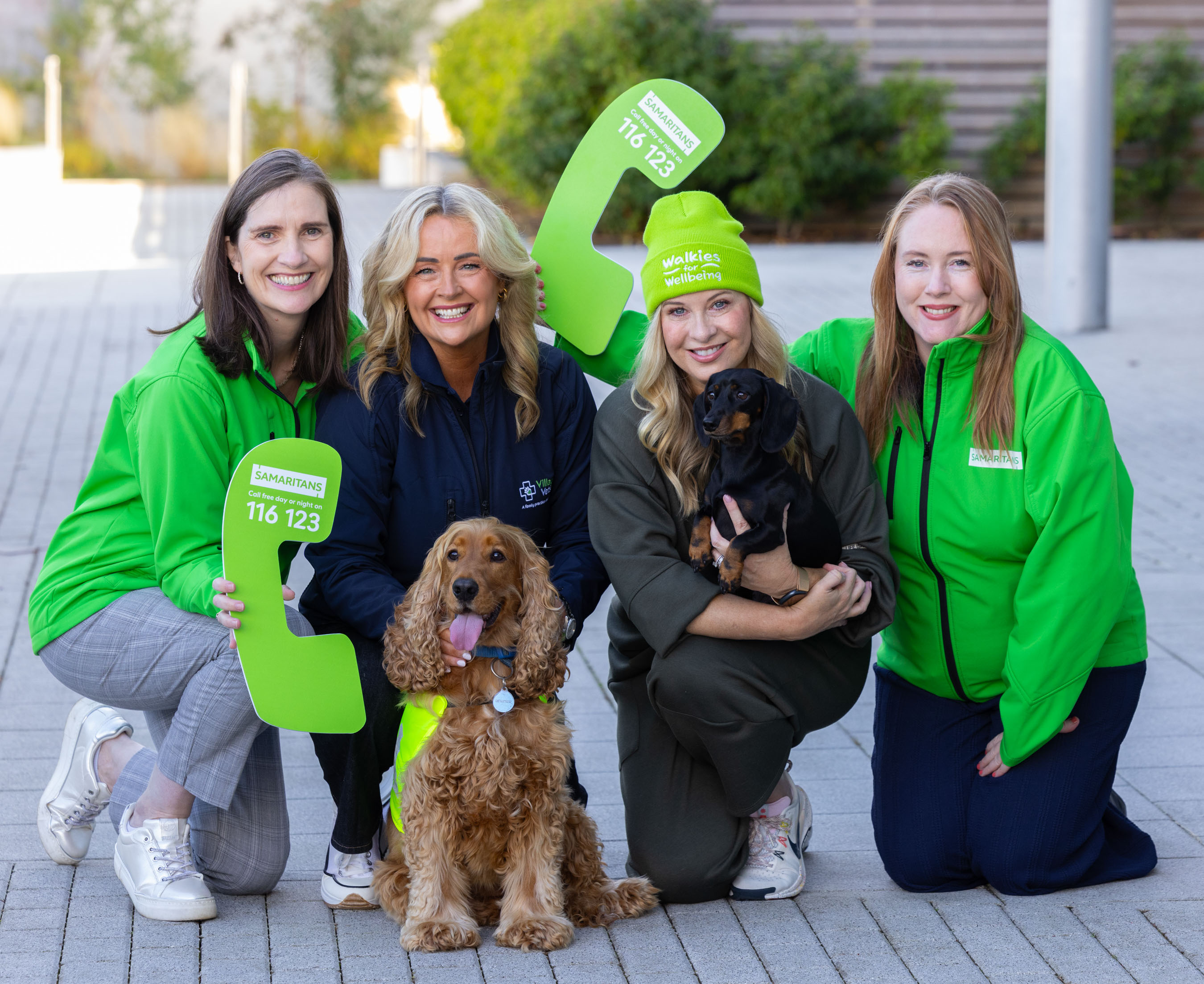 Group photo of Samaritans and Village Vets